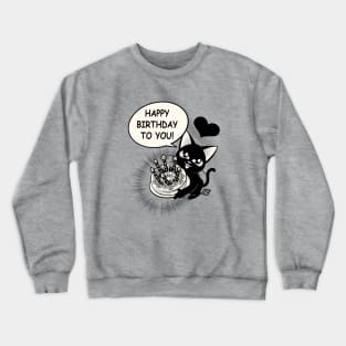 Birthday cake Crewneck Sweatshirt